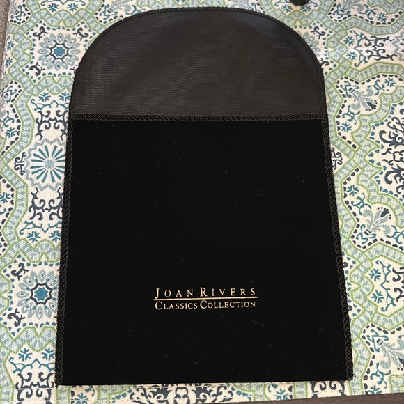 Joan Rivers necklace crystal NWOT 28 inches - Picture 6 of 6